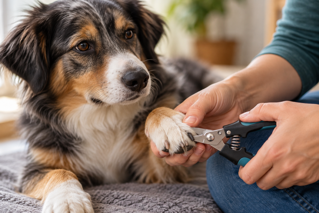 Medical Training für Hunde – entspanntes Krallenschneiden mit positiver Verstärkung